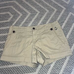 Teenie Weenie Women's Beige Cargo Shorts